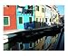 Hanging Laundry Alongside a Burano Canal Photographic Poster Print by Donna Corless, ...