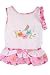 Tuti Fruiti Spring Summer Clothed Baby Girls 3 PC. Pink/White Embroidered Floral Print Dress