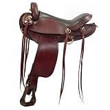 16" Big Horn Flex Endurance Saddle with QH Bars