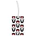 Tulips Novelty Print Luggage Tag