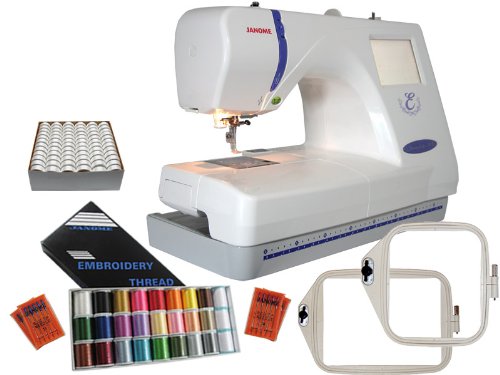 Janome Memory Craft 300E Beginner Embroidery Package
