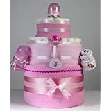 Baby Nursing Time Diaper Cake (Pink)