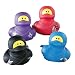 One Dozen (12) ~ Ninja Rubber Duckys