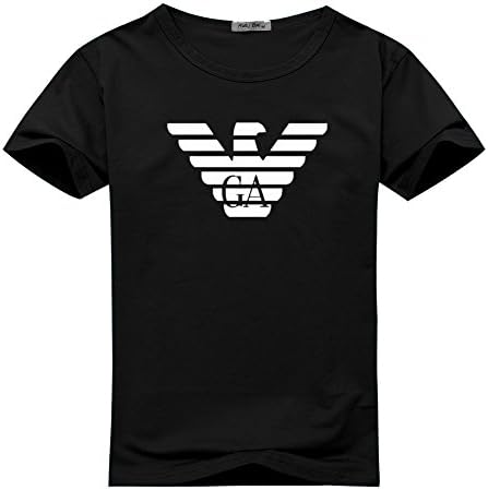 Armani logo For boys/girls Printed Short Sleeve Tee Tshirt