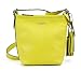 Coach Lemon Yellow Legacy Leather Mini Duffle Crossbody Shoulder Bag