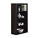 Monarch Specialties Bookcase - Sturdy Etagere with 3 Adjustable Book Shelves - 48”H (Cappuccino)