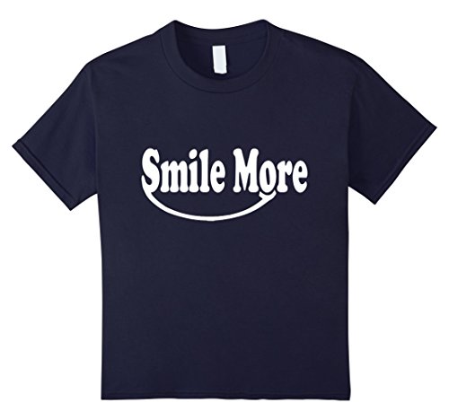 Kids        Roman atwood smile more t-shirt 12 Navy