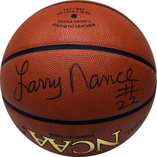 Larry Nance Autographed/Hand Signed Basketball
