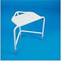 Able2 Corner Shower Stool - Adjustable (19.5 - 25.5ins)