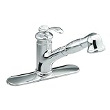 KOHLER K-12177-CP Fairfax Single Control Kitchen Sink Faucet, Polished Chrome