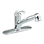 KOHLER K-12177-CP Fairfax Single Control Kitchen Sink Faucet, Polished Chrome