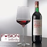 Fusion Infinity Cabernet/Merlot/Bordeaux Wine Glasses (Set of 4