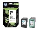 HP Original 350/351 Combo-Pack Inkjet Print Cartridges (Black/Tri-colour)