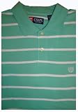 Men's Chaps Ralph Lauren Polo Shirt Short Sleeved Striped Many Sizes Available.