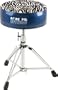 Pork Pie Round Drum Throne Blue Zebra