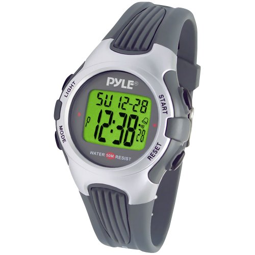 Pyle Sports PSWGM64S Gymaster Fitness Multifunction Watch with Pacer