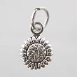 Tiny Sunflower Charm in Sterling Silver, #9521