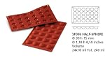 Silikomart - Moule Hemispherique Silicone - SF006