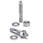 ARP 4007604 Valve Cover Studs With Hex Nuts, Polished Stainless Steel, Package Of 14, For Select Cast Aluminum Covers