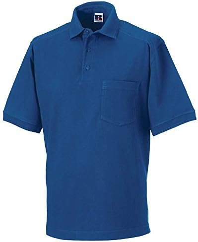 Russell Clothing mens Russell Workwear Polo Shirts Bright Royal XL - 42/44" Chest