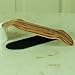 Peoples Republic Zebra Complete Wooden Fingerboard w Nuts Trucks - Basic Bearing Wheels
