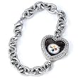 Pittsburgh Steelers Gametime Heart Bracelet/Watch