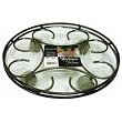 Plastec Industries SC14SL Saucer And Plant Caddy Combination