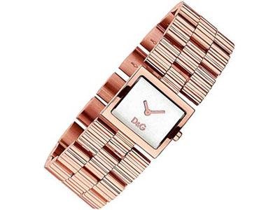 Dolce & Gabbana D&G Time Watch CHECK DW0341, Color: Deep Pink, Size: One Size