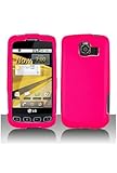 LG Optimus S (Sprint) Rubberized Hard Case - Rose Pink