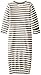 L'ovedbaby Unisex-Baby Organic Cotton Gown, Gray/Beige, 0/3 Months