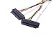 SMAKN® External Mini SAS 26P 8088 to 4X SAS 29P SFF8482 with Power Fanout 2M Cable
