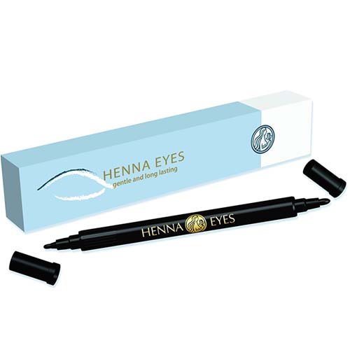 Henna Eyes Temporary Eyeliner Make Up - Blueberry
