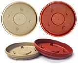 IMAGE OF Dillen Color Saucers for 10in. diameter pots, Mocha, 58 per case