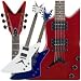 Dean Z Bolt On Metallic Blue w/matching headstock
