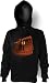 Sport Sweatshirt mit Kapuze Baseball Handschuh mit Ball Fb schwarz Gr M
