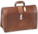 Brown Italian Leather Lawyer/doctor Briefcase