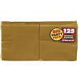 Amscan - Gold Big Party Pack - Beverage Napkins
