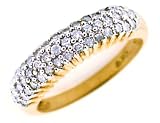 Diamond Anniversary Band 2/5 Carat (ctw) in Yellow Gold