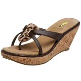 Volatile Women's Zulu Thong Sandal,Brown/Tan,9 M US