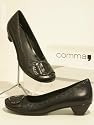 Hochwertiger COMMA Leder Pumps schwarz