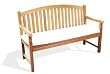 Teak Bench with Armrests
