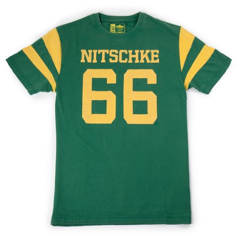 Ray Nitschke No. 66 Tribute Retro T-Shirt Football Legends by Red Jacket