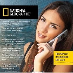 National Geographic Talk Abroad SIM - 1070 International SIM Card