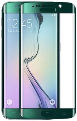 HonWally Tempered Glass Screen Film Protector For Samsung Galaxy S6 edge (Green )