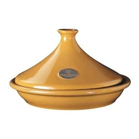 Emile Henry, Flame, Fondue Set, Yellow, 22cm