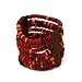 Bone Beads Red Bracelet 