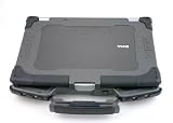 Dell Latitude E6400 XFR Fully Rugged Laptop with Ballistic Armor, Intel Core 2 Duo Processor P9700 w/VT (2.80GHz), 4GB DDR2 SDRAM 800MHz (2 DIMMs), 256GB Encrypted Mobility Solid State Drive, Discrete graphics w/PC Card, 14.1 IN. WXGA LED w/DirectVue Tech., 8X DVD +/- RW w/dbl layer writer, Vista Business 64 Bit, 6 Cell Battery, Webcam, Grey/Black