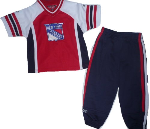 New York Rangers 12 Month Baby Infant 2 Pc Jersey Shirt & Pants Set