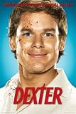 Dexter Poster ~ Splattered Blood ~ Official Showtime Merch from Canada Banned in the US ~ America's Favorite Serial Killer ~ 24x36