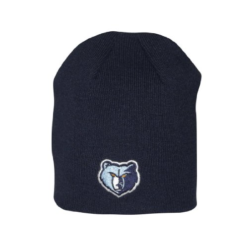Adult NBA Memphis Grizzlies Warm Ski & Skate Beanie / Winter Hat - One Size Fits All - Dark Blue